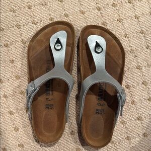 Birkenstock Silver Sandals